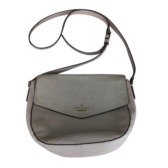 kate spade Handbags - Kate Spade Two-Tone Leather Crossbody Bag